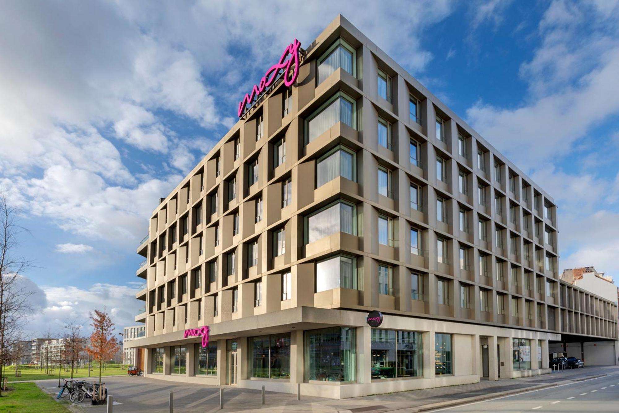 Hotel Moxy Amberes Exterior foto