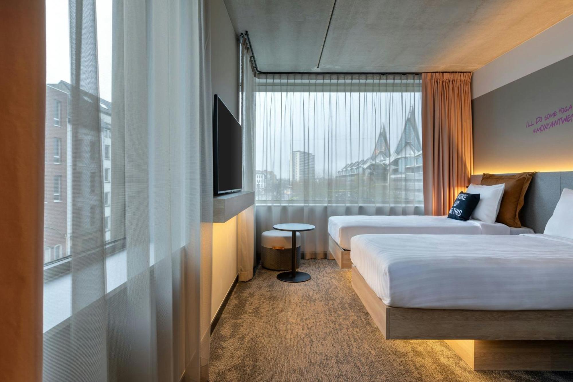 Hotel Moxy Amberes Exterior foto